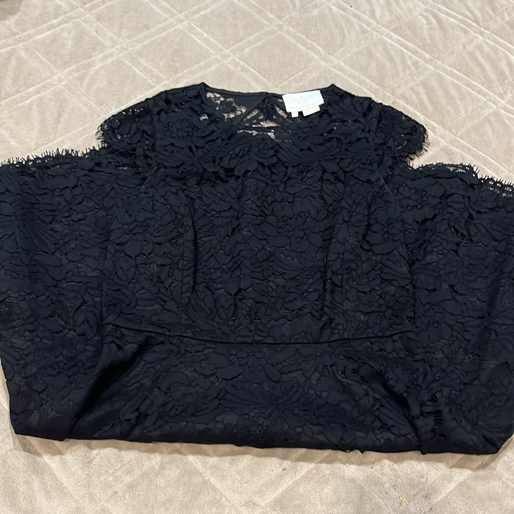 Kate Spade Black Lace Dress - Picture 3 of 7